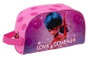 Safta Neceser Adapt. A Carro Ladybug - Trousse de voyage adaptée aux chariots et poussettes, dimensions 26 x 16 x 9 cm, en polyester 300D, couleur fuchsia