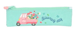 Glowlab Portatodo Étroit "Pepa" 20 x 6 x 1 cm, Organisateur en Polyester 300D, pour Enfants 3+ Ans, Vert et Multicolore
