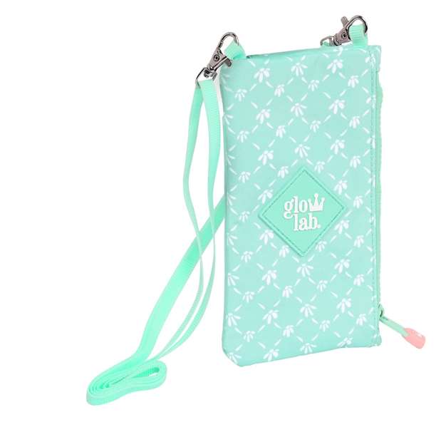 Safta Monedero portamovil Glowlab "Pepa" - Porte-clés et porte-monnaie en polyester 300D, multicolore, pour enfant à partir de 3 ans