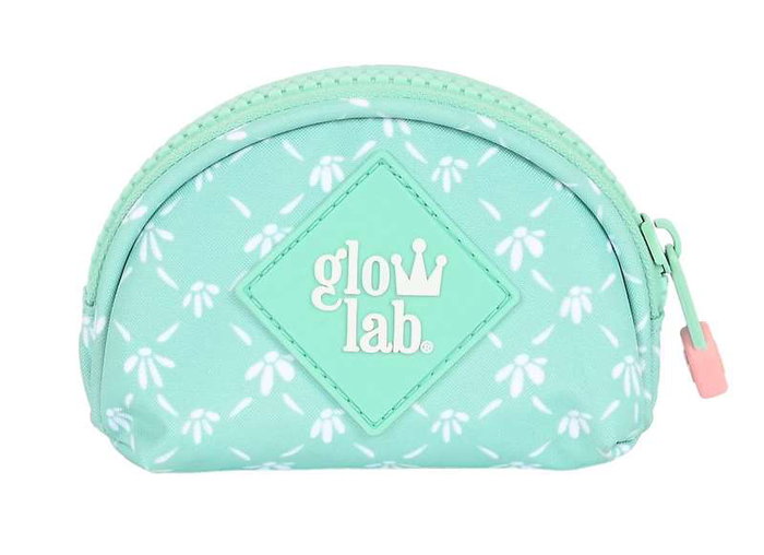 Safta Monedero XS "Pepa" Glowlab 9.5x7x3 cm - Portefeuille compact, Polyester 300D, Vert et Multicolore