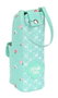 Glowlab Boîte de rangement avec anse "Pepa" 6x21x6 cm, Polyester 300D, couleurs vert et multicolore, pour enfants dès 3 ans