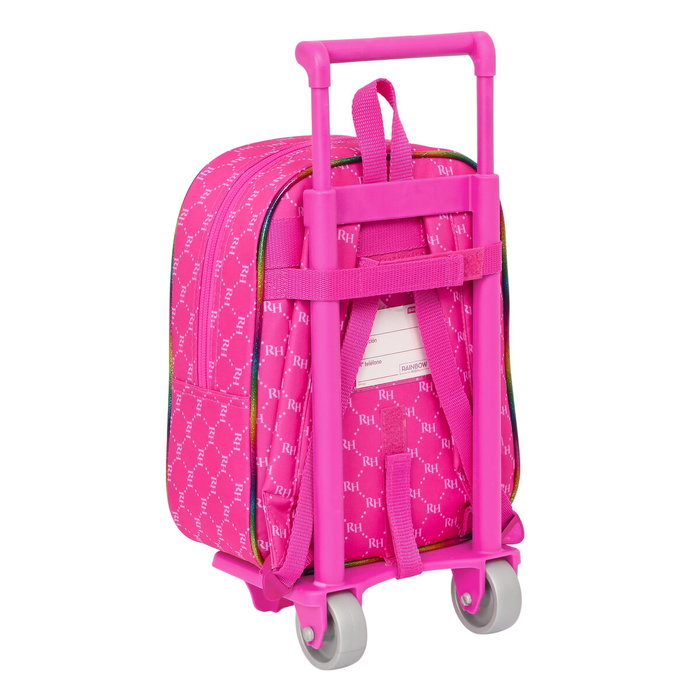Cartable à roulettes Rainbow High Fuchsia (22 x 28 x 10 cm) Cartable à roulettes Rainbow High Fuchsia (22 x 28 x 10 cm)