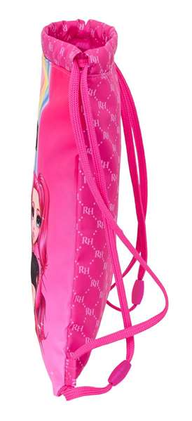 Safta Sac à dos plat Junior Rainbow High 26x34x1 cm, polyeser 300D, couleur fuchsia, à partir de 3 ans Safta Sac à dos plat Junior Rainbow High 26x34x1 cm, polyeser 300D, couleur fuchsia, à partir de 3 ans