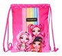 Safta Sac à dos plat Junior Rainbow High 26x34x1 cm, polyeser 300D, couleur fuchsia, à partir de 3 ans