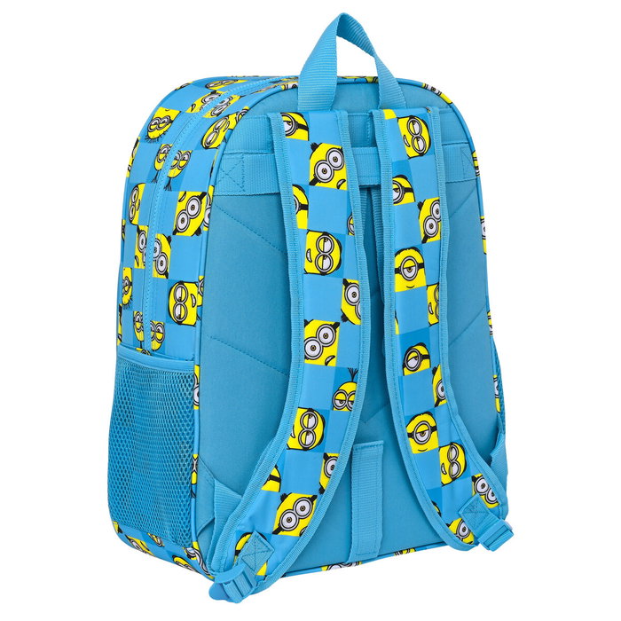 Cartable Minions Minionstatic Bleu 33 x 42 x 14 cm Cartable Minions Minionstatic Bleu 33 x 42 x 14 cm
