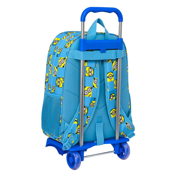 Cartable à roulettes Minions Minionstatic Bleu (33 x 42 x 14 cm) Cartable à roulettes Minions Minionstatic Bleu (33 x 42 x 14 cm)
