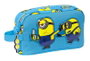 Safta Minions - Porte-déjeuner Isotherme "Minionstatic" 21.5x12x6.5 cm, pour 3 ans et plus, Polyester 300D, Bleu