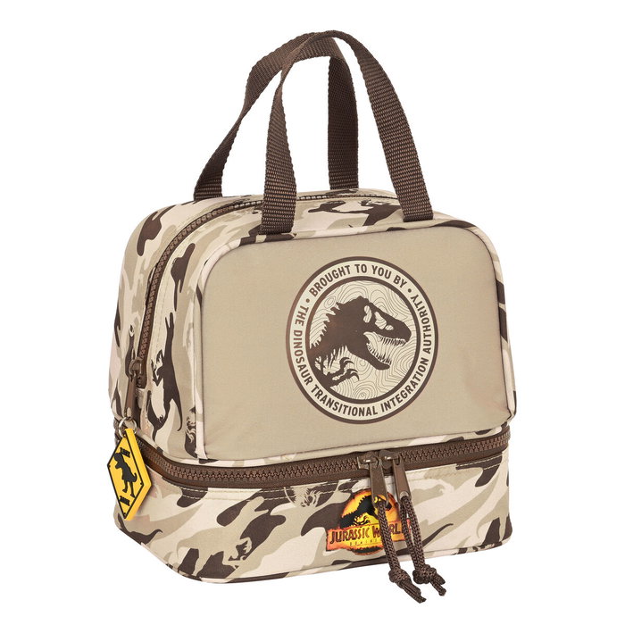 Sac Thermique Jurassic World Dominion Marron 20 x 20 x 15 cm Sac Thermique Jurassic World Dominion Marron 20 x 20 x 15 cm