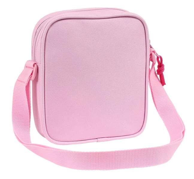 Safta Sac bandoulière pour enfant Nanana Sparkles 16x18x4 cm en polyester 600D à paillettes - Rose clair - À partir de 3 ans Safta Sac bandoulière pour enfant Nanana Sparkles 16x18x4 cm en polyester 600D à paillettes - Rose clair - À partir de 3 ans