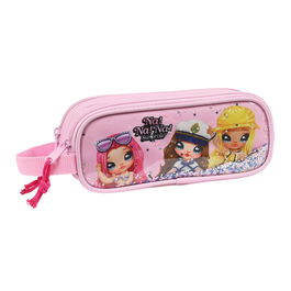 Trousse Fourre-Tout Double Na!Na!Na! Surprise Sparkles Rose 21 x 8 x 6 cm
