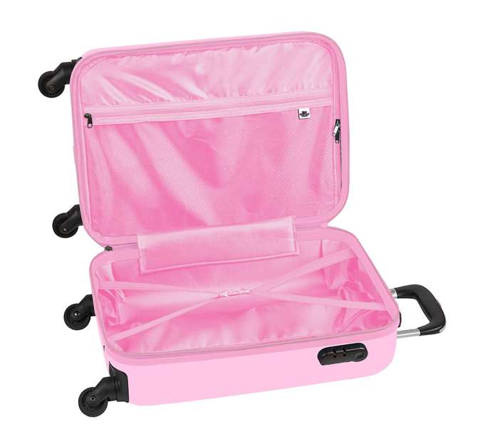 Safta Trolley Cabina 20" Nanana Sparkles - Valise cabine 20 pouces pour enfants, dimensions 34.5 x 55 x 20 cm, couleur rose clair