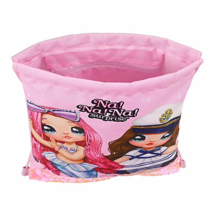 Sac à dos enfant Na!Na!Na! Surprise Sparkles Rose 26 x 34 x 1 cm Sac à dos enfant Na!Na!Na! Surprise Sparkles Rose 26 x 34 x 1 cm