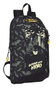 Safta Mini sac à dos vertical Batman Hero 22x39x10 cm en polyester 300D - Noir