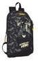 Safta Mini sac à dos vertical Batman Hero 22x39x10 cm en polyester 300D - Noir