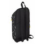 Safta Mini sac à dos vertical Batman Hero 22x39x10 cm en polyester 300D - Noir