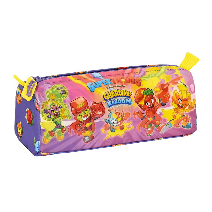 SuperThings Trousse d'écolier Guardians of Kazoom Violet et Jaune