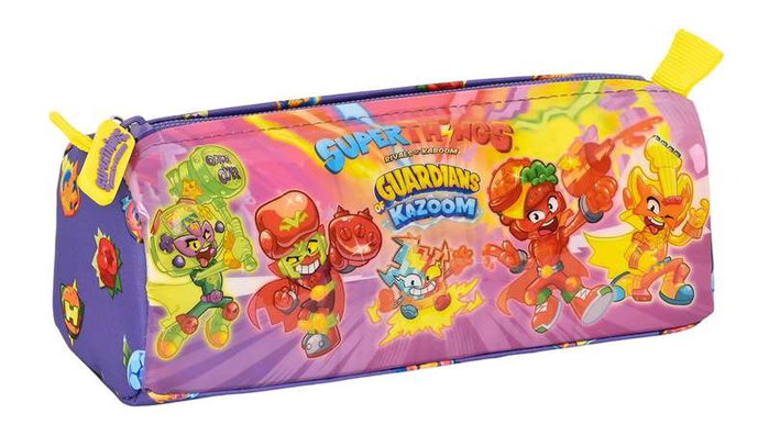 Superthings Guardians of Kazoom Portatout Dimensions: 21x8x7 cm, Âge: 3 ans, Couleurs: Violet et Jaune, Matière: Polyester 300D REACH Superthings Guardians of Kazoom Portatout Dimensions: 21x8x7 cm, Âge: 3 ans, Couleurs: Violet et Jaune, Matière: Polyester 300D REACH