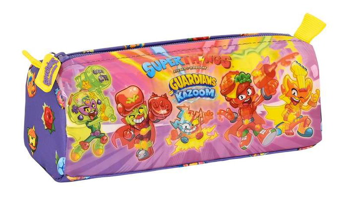 Superthings Guardians of Kazoom Portatout Dimensions: 21x8x7 cm, Âge: 3 ans, Couleurs: Violet et Jaune, Matière: Polyester 300D REACH Superthings Guardians of Kazoom Portatout Dimensions: 21x8x7 cm, Âge: 3 ans, Couleurs: Violet et Jaune, Matière: Polyester 300D REACH