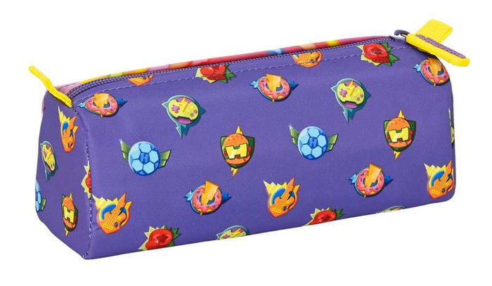 Superthings Guardians of Kazoom Portatout Dimensions: 21x8x7 cm, Âge: 3 ans, Couleurs: Violet et Jaune, Matière: Polyester 300D REACH Superthings Guardians of Kazoom Portatout Dimensions: 21x8x7 cm, Âge: 3 ans, Couleurs: Violet et Jaune, Matière: Polyester 300D REACH