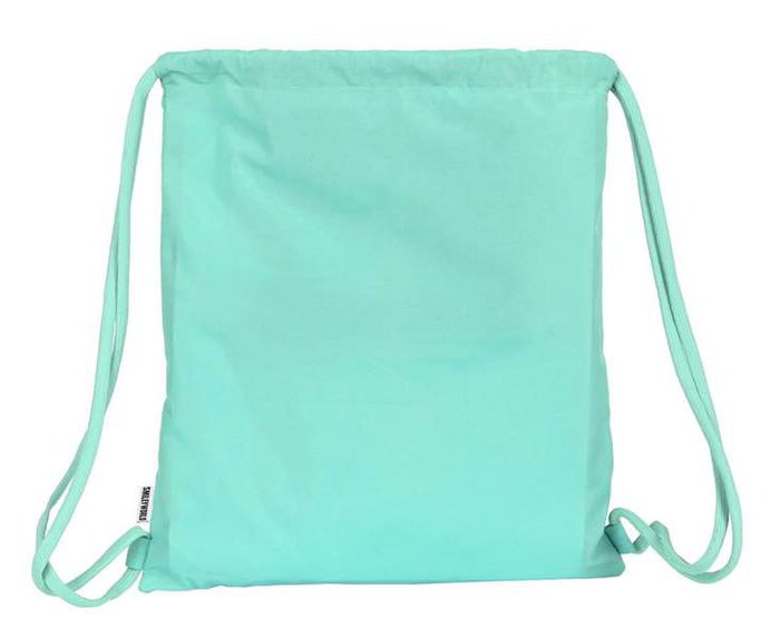 Smiley World Sac Plats "Summer Fun" 35 x 40 x 1 cm, Polyester 300D, Pour Enfant 3 Ans, Turquoise