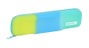 Safta Portatodo Estrecho Tricolor, Porte-tout en silicone étroit 20 x 5.5 x 2 cm, Jaune Bleu Vert, Pour 3 ans