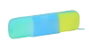 Safta Portatodo Estrecho Tricolor, Porte-tout en silicone étroit 20 x 5.5 x 2 cm, Jaune Bleu Vert, Pour 3 ans