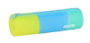 Safta Portatodo - Porte-tout rond en silicone tricolore, jaune, bleu et vert, 20 cm de diamètre x 5 cm de hauteur, à partir de 3 ans