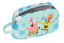 Safta Boîte repas thermique SpongeBob "Stay Positive" 21.5 x 12 x 6.5 cm - 300D Polyester, Référence Portadesayunos