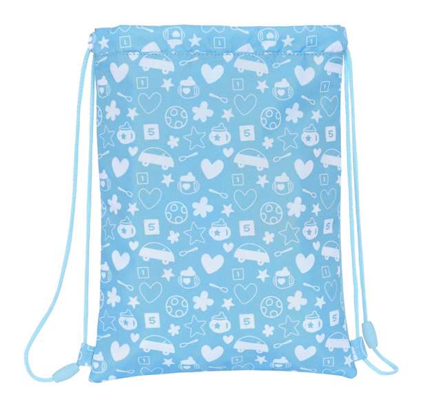 Safta Sac pour lit parapluie junior Peppa Pig 26x34x1 cm, bleu clair, matière PU - REACH, pour 3 ans Safta Sac pour lit parapluie junior Peppa Pig 26x34x1 cm, bleu clair, matière PU - REACH, pour 3 ans