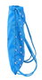 Safta Sac plat El Hormiguero 35x40x1 cm, pour enfants à partir de 3 ans, en polyester 300D, couleur bleu, conforme REACH