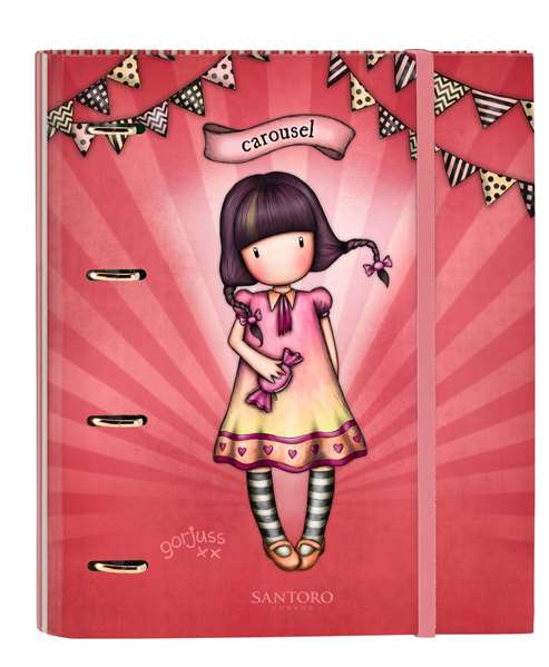 Safta Carp 4 Ani 30mm avec recambio Gorjuss Fairground Carousel 27x32x3,5cm - Peluche musicale tourniquet, 3 ans, polyester, saumon Safta Carp 4 Ani 30mm avec recambio Gorjuss Fairground Carousel 27x32x3,5cm - Peluche musicale tourniquet, 3 ans, polyester, saumon