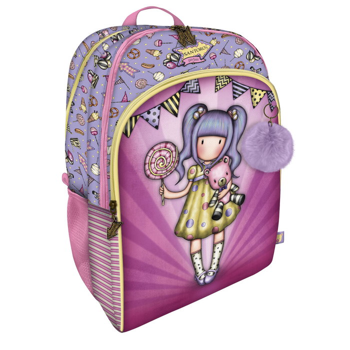 Cartable Gorjuss First prize Lila 34.5 x 43.5 x 22 cm Cartable Gorjuss First prize Lila 34.5 x 43.5 x 22 cm