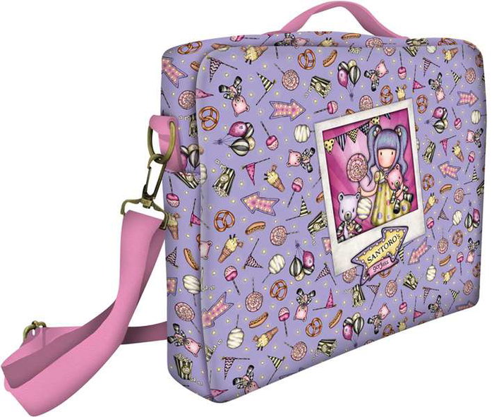 Safta Bandolera pour ordinateur portable 14,10'' Gorjuss Fairground First Prize 37.5x29.5x6 cm