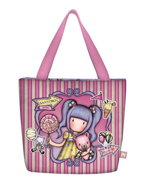 Safta Boîte à goûter Gorjuss™ Fairground "First Prize" 24x29x10 cm - À partir de 3 ans