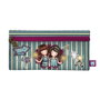 Safta Portatodo Estrecho Gorjuss Fairground Fireworks, Coffret de rangement étroit décoré Fireworks, 22 x 11 x 1,5 cm
