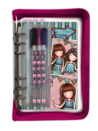 Safta Coffret Papeterie Gorjuss Fairground Fireworks - Set de fournitures de bureau 15.4 x 22 x 2.3 cm - Pour enfants à partir de 3 ans