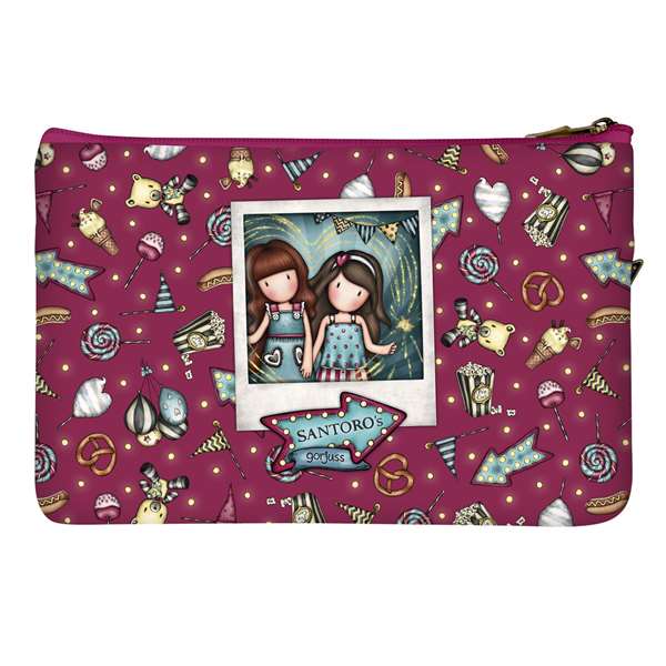 Safta Agenda Portatodo Plano Gorjuss Fairground Fireworks avec Poche - 23.4 x 15.5 x 1.5 cm - Recommandé à partir de 3 ans