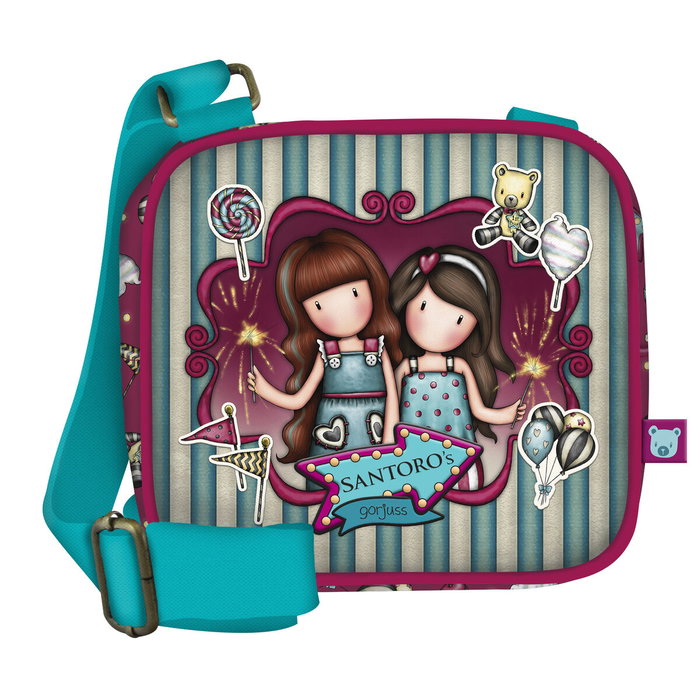 Sac à Bandoulière Gorjuss Fireworks Bordeaux (16.5 x 15 x 6.5 cm) Sac à Bandoulière Gorjuss Fireworks Bordeaux (16.5 x 15 x 6.5 cm)