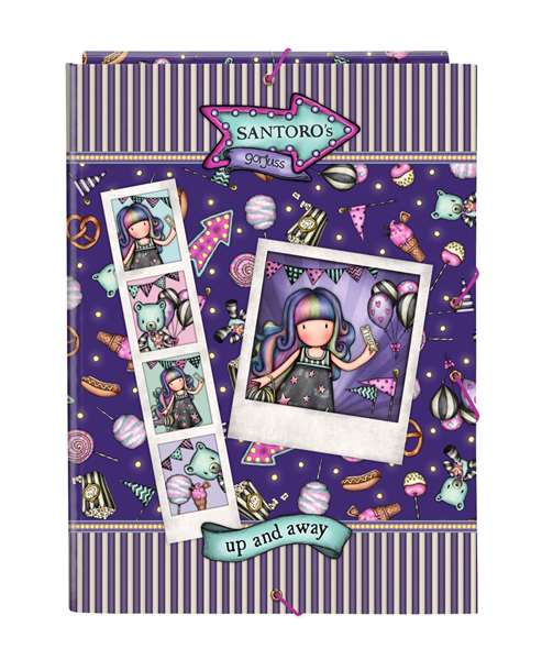 Safta - Carpette folio à 3 rabats Gorjuss™ Fairground "Up And Away" - Violet - Polyester - Dimensions : 26 x 33.5 x 2.5 cm - À partir de 3 ans Safta - Carpette folio à 3 rabats Gorjuss™ Fairground "Up And Away" - Violet - Polyester - Dimensions : 26 x 33.5 x 2.5 cm - À partir de 3 ans
