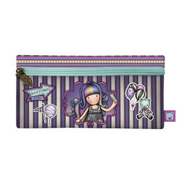 Safta Portatodo estrecho Gorjuss Fairground Up And Away 22x11x1.5 cm, boite de rangement étroite, à partir de 3 ans
