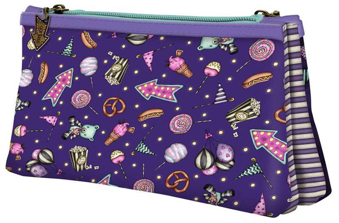 Safta Portatodo Double Gorjuss™ Fairground "Up And Away" - Sac de rangement double, 115 x 215 x 50 cm, pour enfant à partir de 3 ans