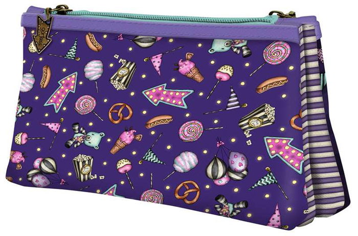 Safta Portatodo Double Gorjuss™ Fairground "Up And Away" - Sac de rangement double, 115 x 215 x 50 cm, pour enfant à partir de 3 ans