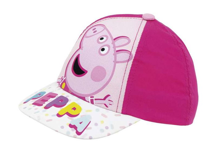 Safta - Casquette bébé ajustable 44/46 cm Peppa Pig 'Baby' - Blanche