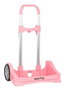 Safta P.176C - Chariot porteur de sacs à dos Evolution rose, dimensions 40 x 85 x 28 cm, pour enfants de 3 ans