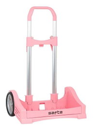 Safta Chariot Porte-sac Evolution Rose Clair P.176C