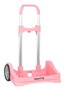 Safta P.176C - Chariot porteur de sacs à dos Evolution rose, dimensions 40 x 85 x 28 cm, pour enfants de 3 ans