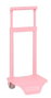 Safta P.176C Chariot de puériculture rose clair 18 x 54 x 16 cm pour enfants de 3 ans