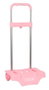 Safta Carro Portam. Rosa Palo P.176C, Chariot Portemanteau pour Enfant 3 ans, 30x85x23 cm, Rose Clair