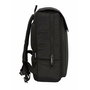 Safta Sac à dos pour ordinateur portable 13,3 pouces avec port USB et rabat, Business Noir, 29 x 39 x 12 cm
