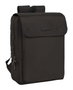Safta Sac à dos pour ordinateur portable 13,3 pouces avec port USB et rabat, Business Noir, 29 x 39 x 12 cm